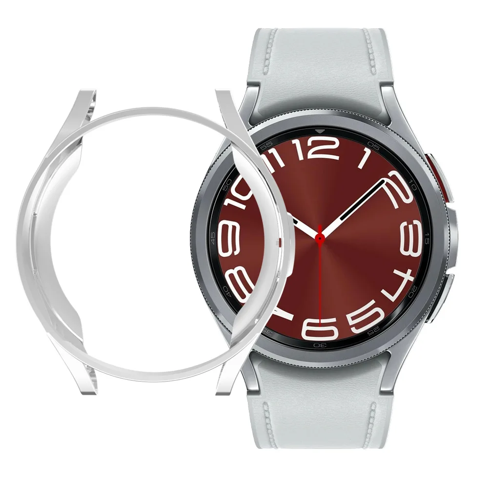 Защитный чехол из ТПУ для Samsung Galaxy Watch 6 Classic, 47 мм, 43 мм, полый противоударный защитный чехол для Samsung Watch 6, Классический чехол