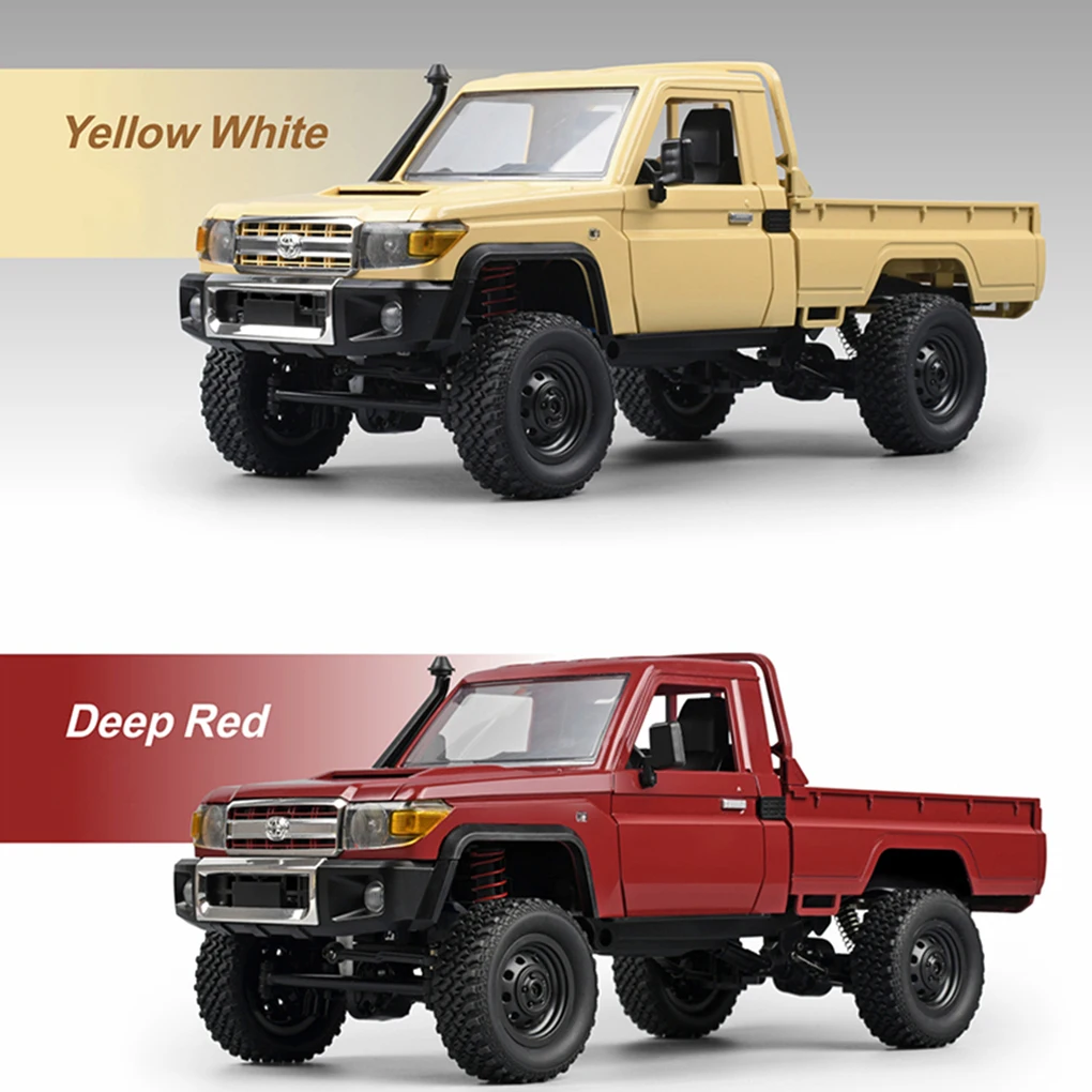 1/12 MN82 RC Car 2.4G RTR Version 4WD 280 Motor Proportional Off-Road Remote Control Crawler toys For Boys RC Play Toys Gifts