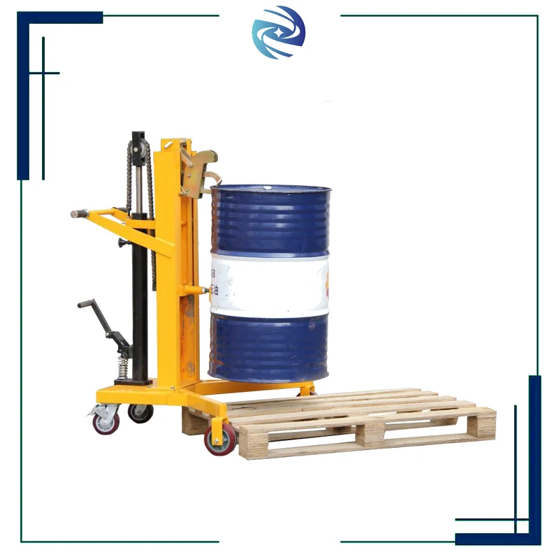 

Affordable Manual Drum Truck For Safe Steel Drum Handling 300kg Capacity 5ft Max Lift Direct From Factory