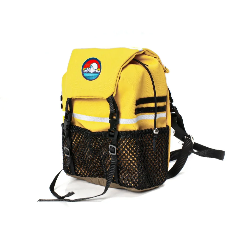 クライミングカー DIY 装飾パーツ、小さなバックパック収納バッグ、模擬クライミングおもちゃの車、SCX10 1/10