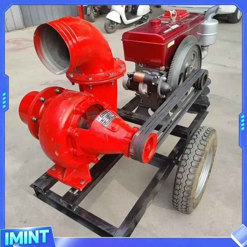 Tengka NS-200 8inch Centrifugal Water Pump High Flow & Pressure 1 Year Warranty for African Irrigation