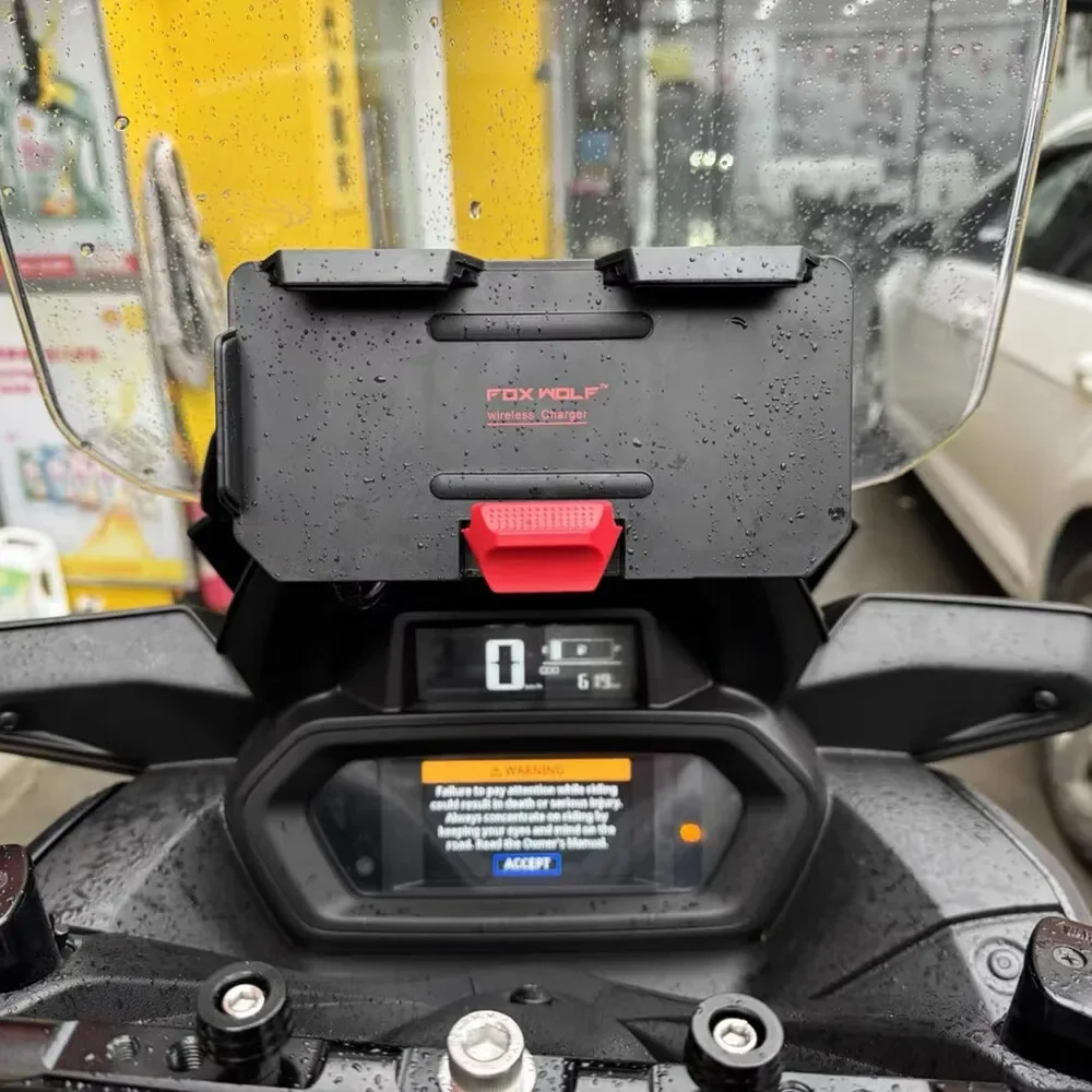 Для Yamaha X-MAX 300 XMAX 300 аксессуары для мотоциклов GPS держатель телефона беспроводное зарядное устройство навигационный кронштейн кронштейн крепление подставка