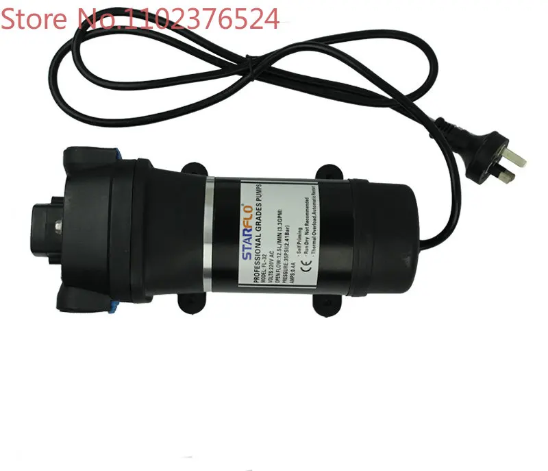 

STARFLO manufacturer 35PSI 12.5LPM 220V AC small electric water pump diaphragm pump 220v