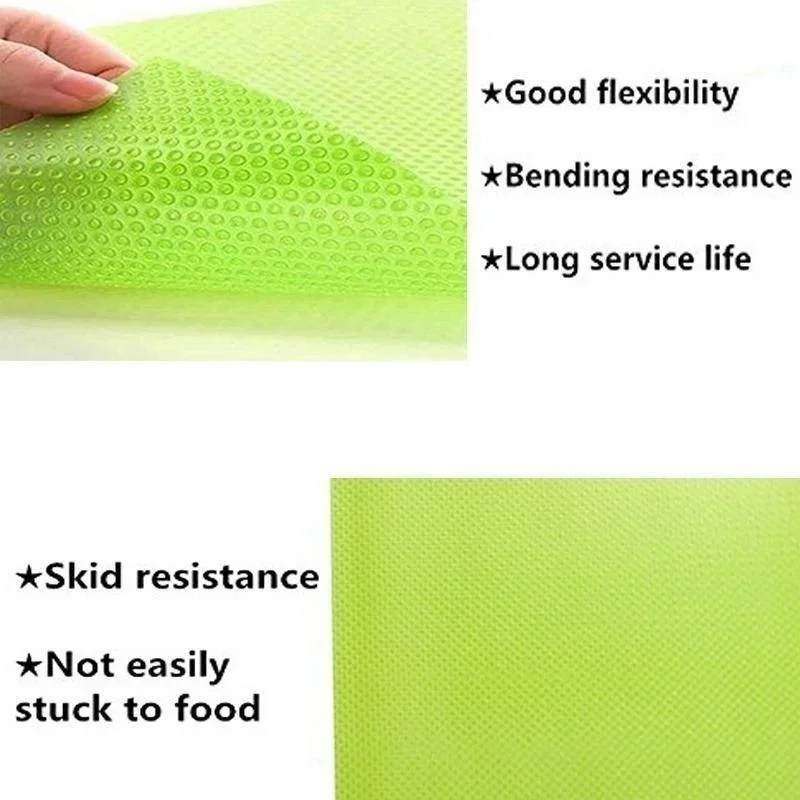 Refrigerator Pad Washable Fridge Mats Liners Waterproof Fridge Pads Mat Antifouling Shelves Drawer Table Mats Refrigerator Liner