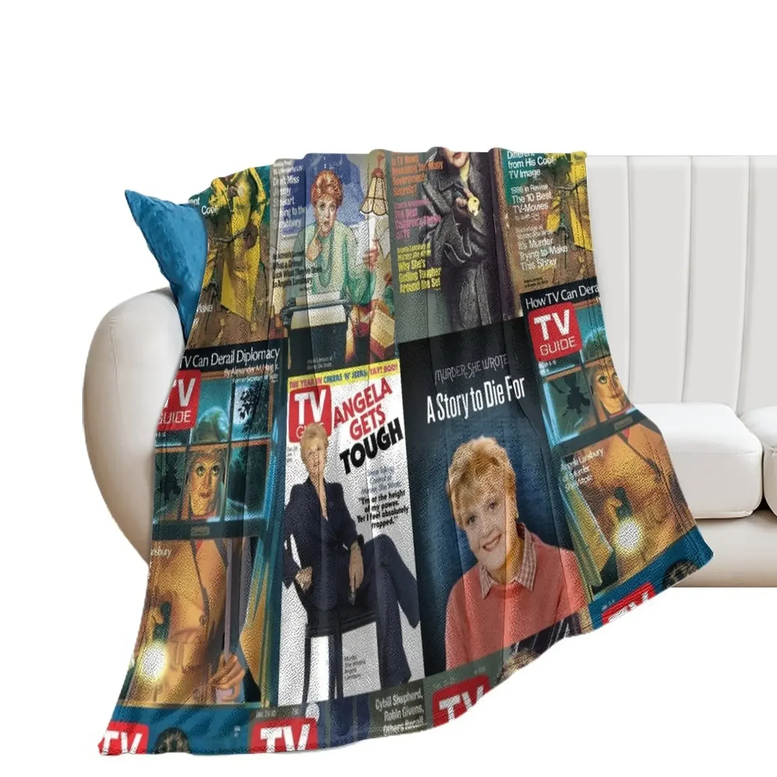 Angela Lansbury Throw Blanket Beautifuls heavy to sleep Luxury Throw Blankets