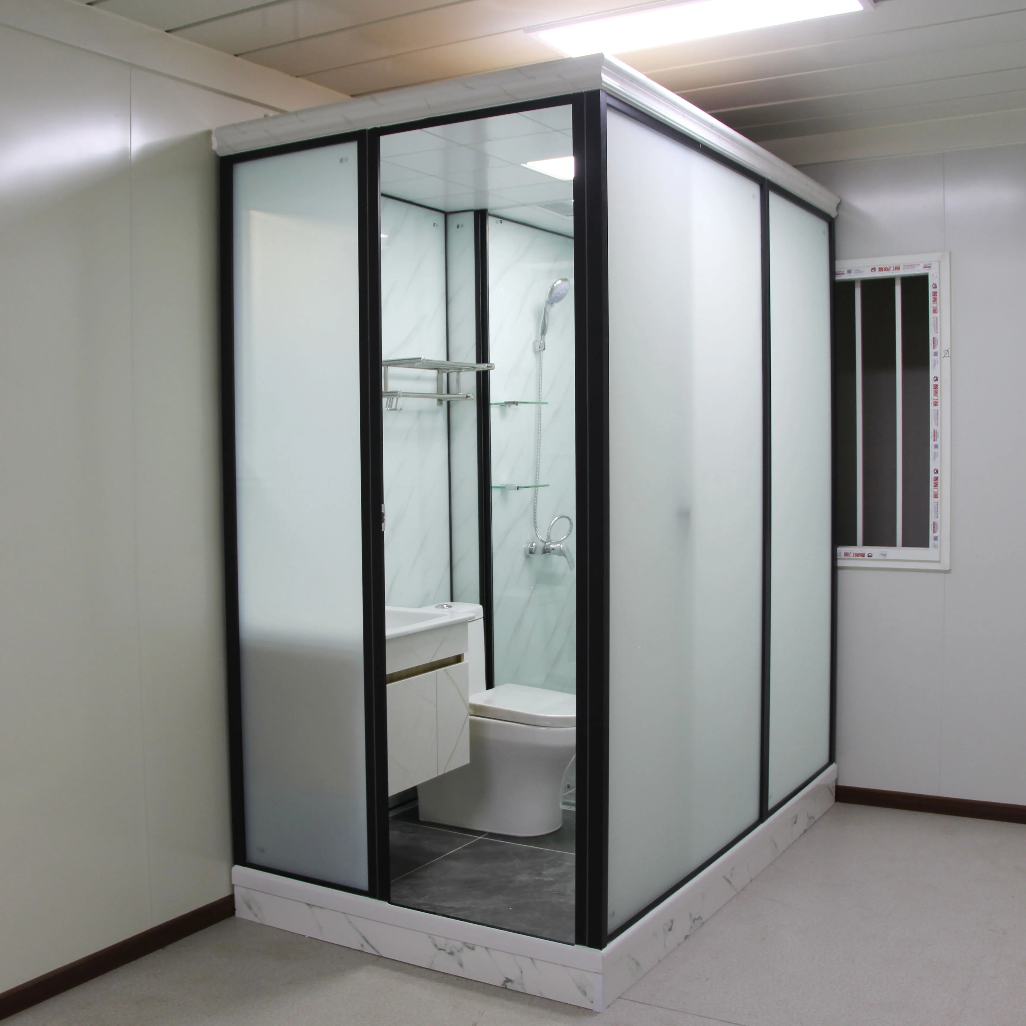 Casa container economica ad alta efficienza Siti di costruzione temporanea a montaggio rapido Soluzione a basso costo