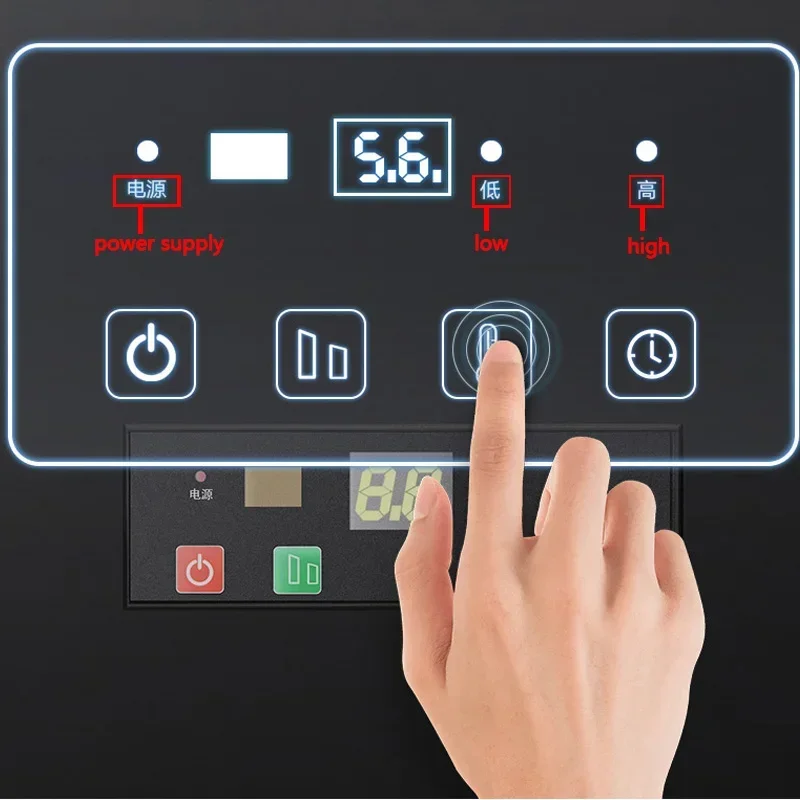 220 V elektrische 1500 W kommerzielle Heizlüfter industrielle elektrische Heizungen elektrische Heizungen Haushaltsthermostat Industrieheizungen W