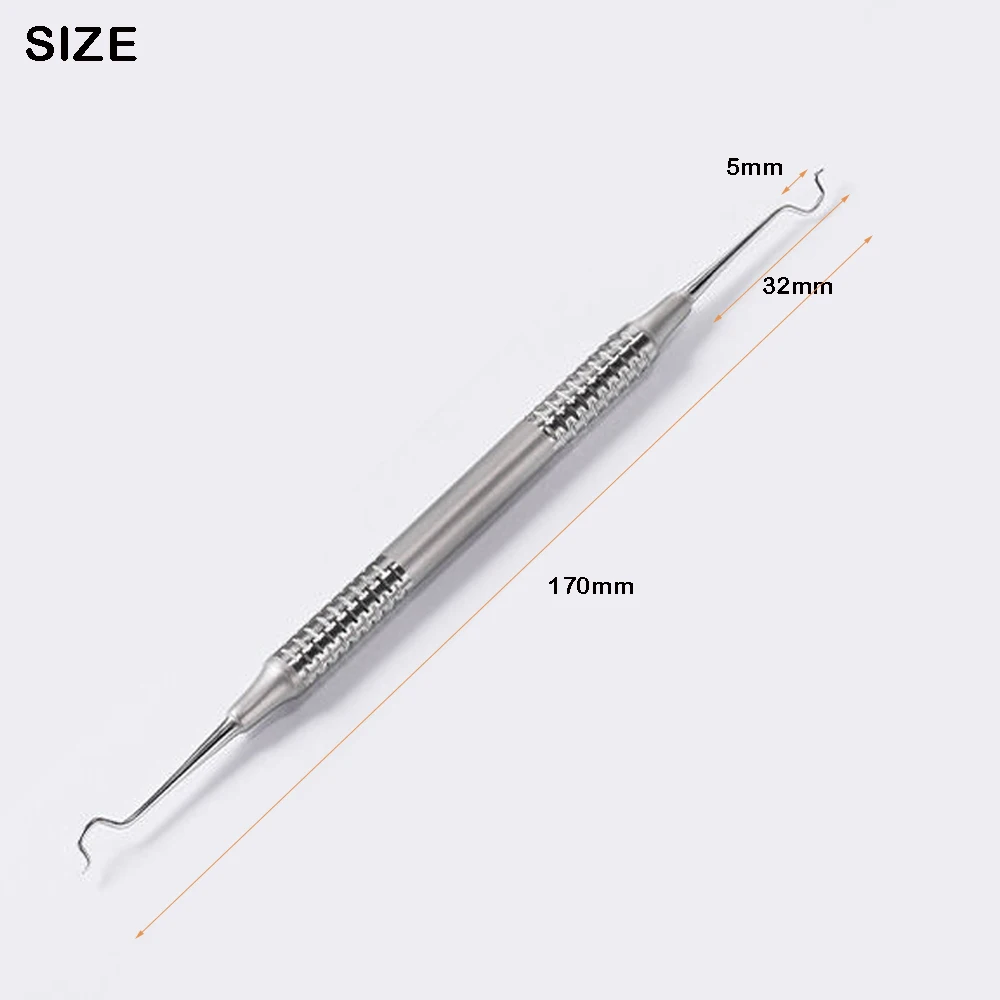 Dental Orthodontic Twirl-On Module Elastics Ligature Tie Placer Dentistry Archwire Placement Tools Instruments