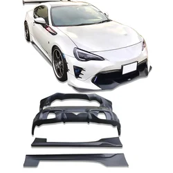 トヨタGT86 2017-2019用カーボディ,フロント,リア,ディフューザー,リップ,サイドスカート,ABS素材の完全なセット