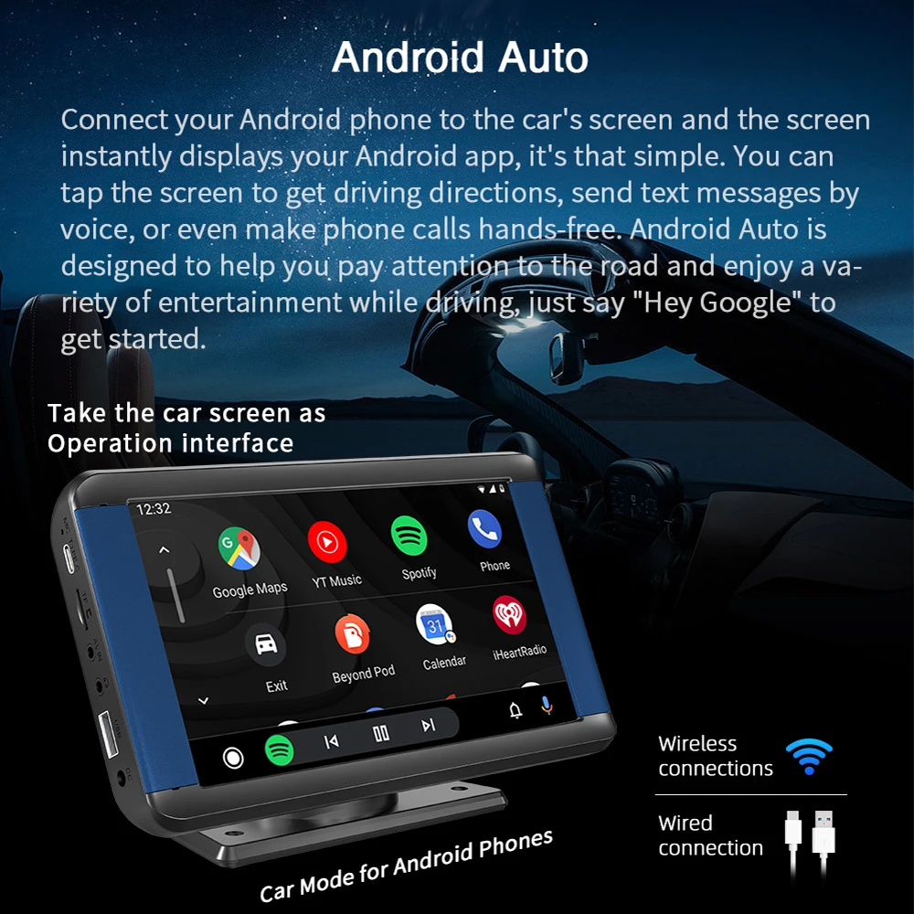 7 Inch Carplay Touc…