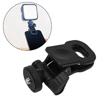 Mini Fill Light Clip Camera Flash Holder 1/4 Screw Mount Universal Phone Tripod Tablet Mount Clamp Photography Accessories