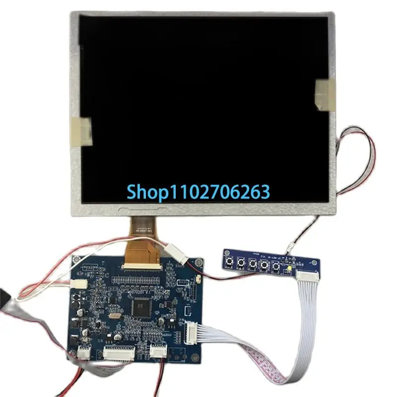 Oryginalny 10.4 calowy wyświetlacz LCD dla AUO A104SN03 V.1 A104SN03 V1 800x600 ekran LCD HDMI + VGA + AV płyta kontrolera