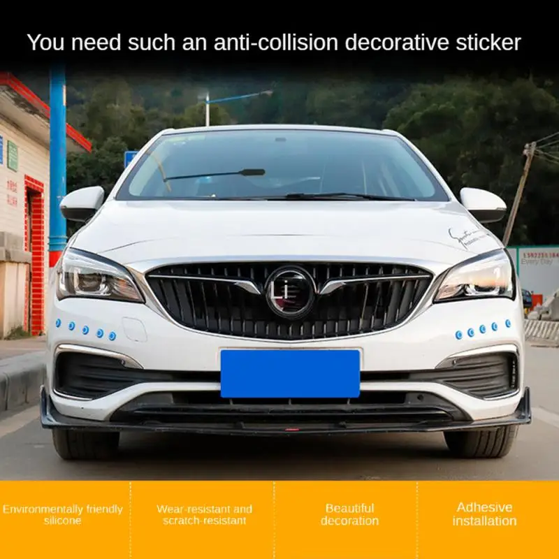 Body Protection Sticker Easy To Install Fittings Of A Machine Anticollision Be In Common Use Auto Parts Safety Pad