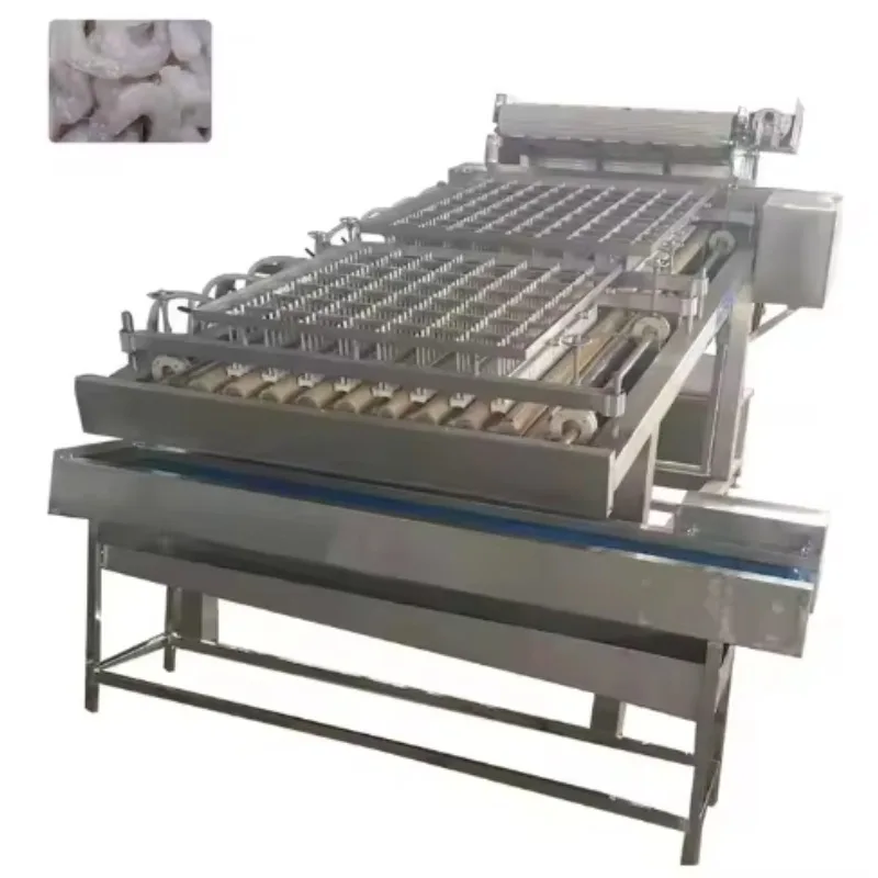 High Production Shrimp Peeler Automatic Prawn Peeler Sheller Penaeus Shrimp Shelling Machine