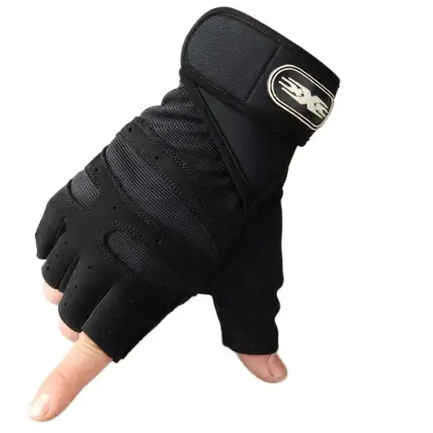 Gym Gloves for Men Women Fitness Weight Lifting Wristband Gloves Body Building Training Sports Exercise Cycling Glove Shockproof