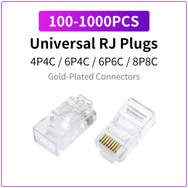 100PCS-1000PCS RJ11…
