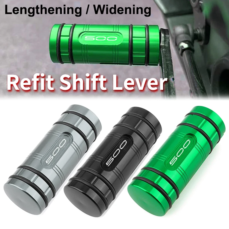 New high quality For Kawasaki Z400 Z500  Exquisite Gear Shift Lever Pedal Tip Extension Brake Lever Pedal high quality