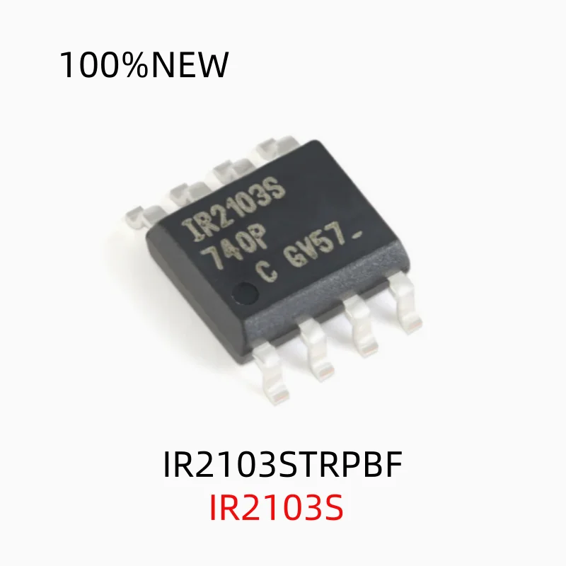 (10Pcs) 100% New Ir2103Strpbf Ir2103S Sop-8 600V Half-Bridge Gate Driver Chip Ic