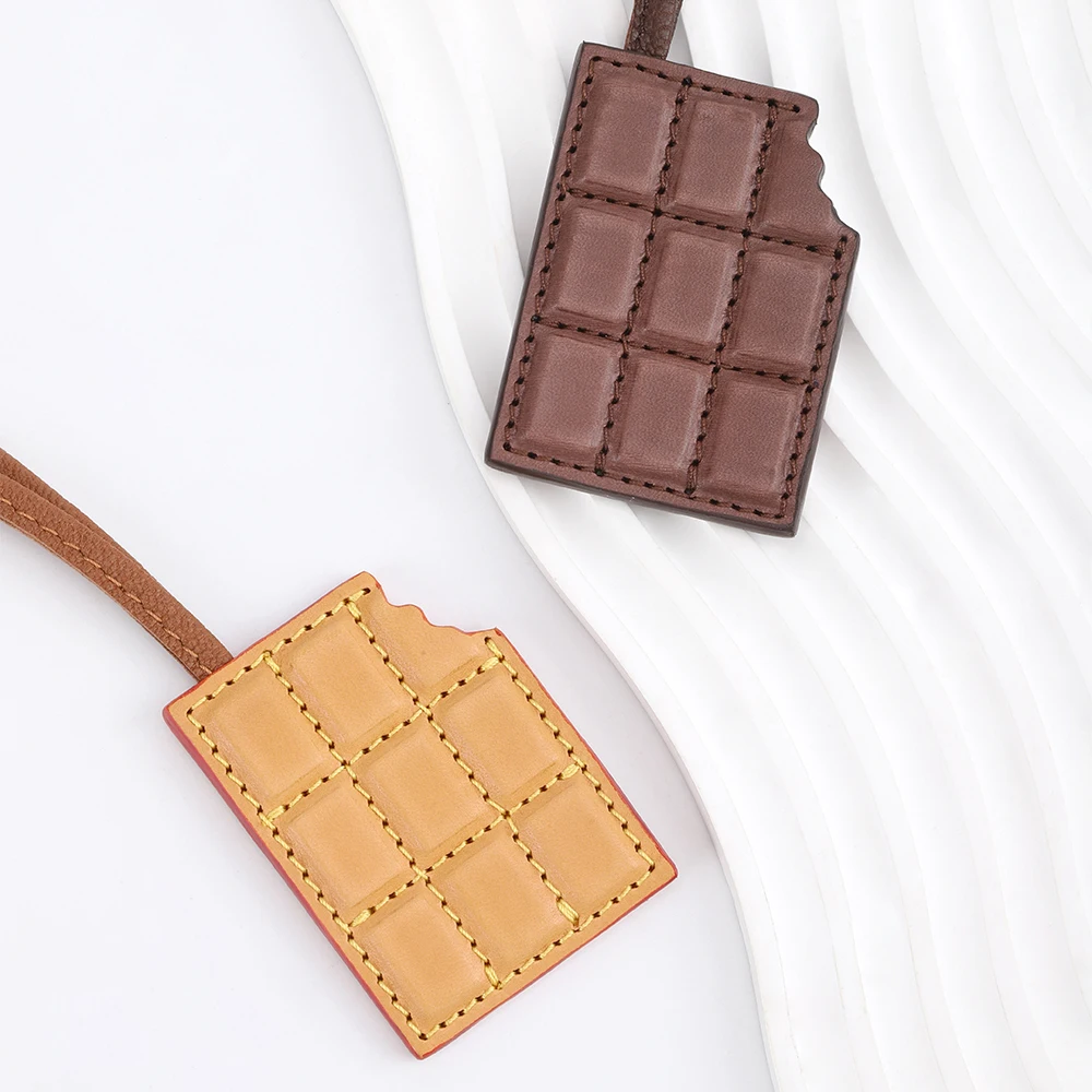 WUTA lederen tas charme chocolade tas hanger voor LV tas hangende ornament sleutelhanger decoratie houder geschenktas accessoires