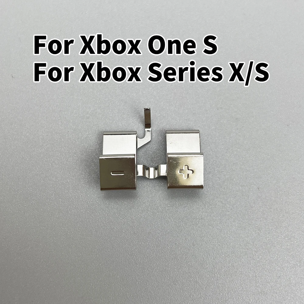GSF 1-10szt Zamienny klips kontaktowy akumulatora Część Uchwyt akumulatora Sprężyna Do kontrolera Xbox One S Do konsoli Xbox Series X S — zdjęcie produktu 3