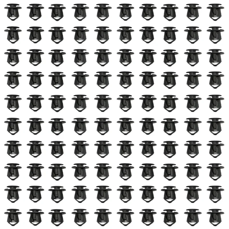 100PCS Car Fender Rivets B28 High Density Nylon Clip Fit For ATV UTV For Can Am Maverick/ For Commander/ Outlander