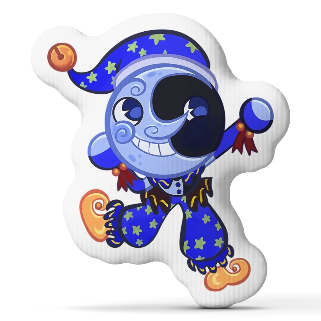 Freddyed Bonnie Game Security Breach Moondrop Plush Pillow Cushion Irregular Stuffed Throw Pillow Home Decor Gift Sofa Bed Couch