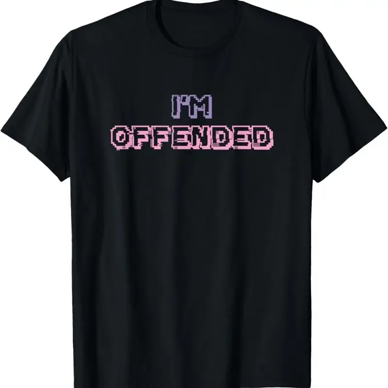 Funny T Shirtns Girls Mom I'M Offended Shirt