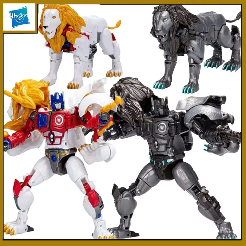 

Hasbro Original Transformers Anime Figure Legacy Evolution White Lions Optimus Prime Action Figure Toys for Boys Girls Kids Gift