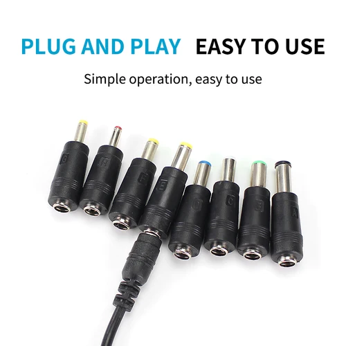 Imagen 2 del producto Adaptador ajustable AC DC, fuente de alimentación de pantalla LED de 12V voltios, 220V a 3V, 5V, 9V, 12V, 24V, 36V con conector Jack DC