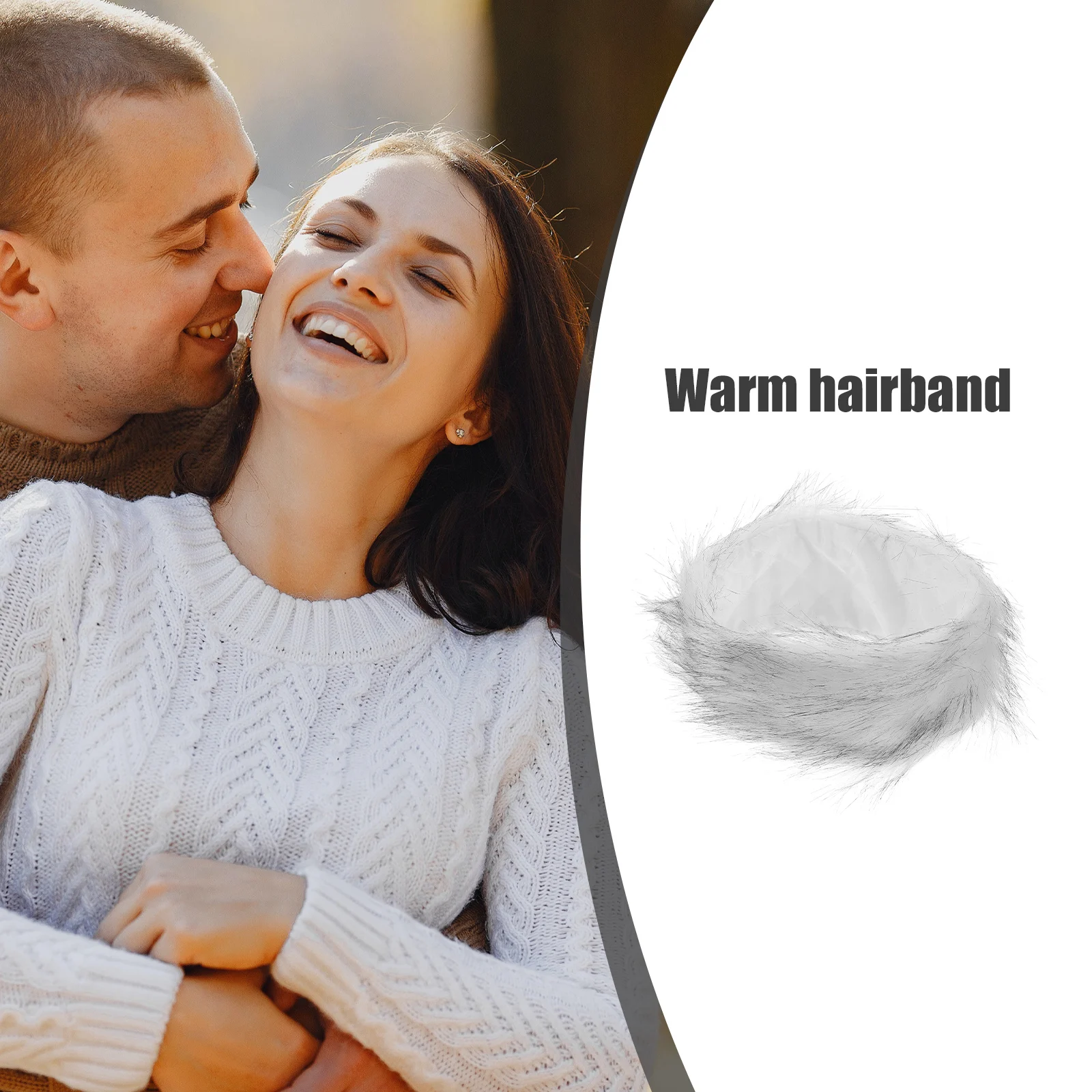 

Warm Faux For Women Winter Ear Warmer Comfortable Hairband Windproof Stylish Winter Headband Ear Protection Headband Warm