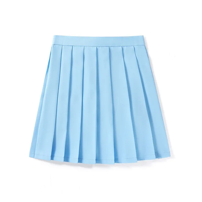 Anime Meisje College Honderdvoudige Rok Student Korte Geplooide Geruite Rok Hoge Taille Rokken Klasse Campus Uniform Rok Vrouwen 41Cm