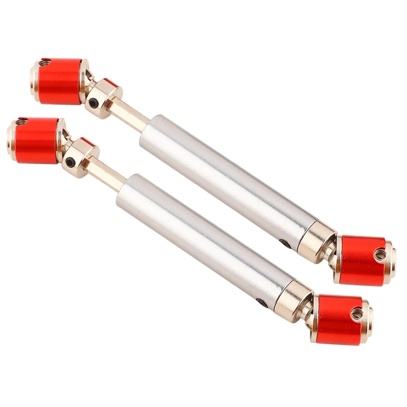 2pcs Upgrade Universal Drive Shaft CVD 110-155mm for SCX10 CC01 D90 D110 RC Crawler Part