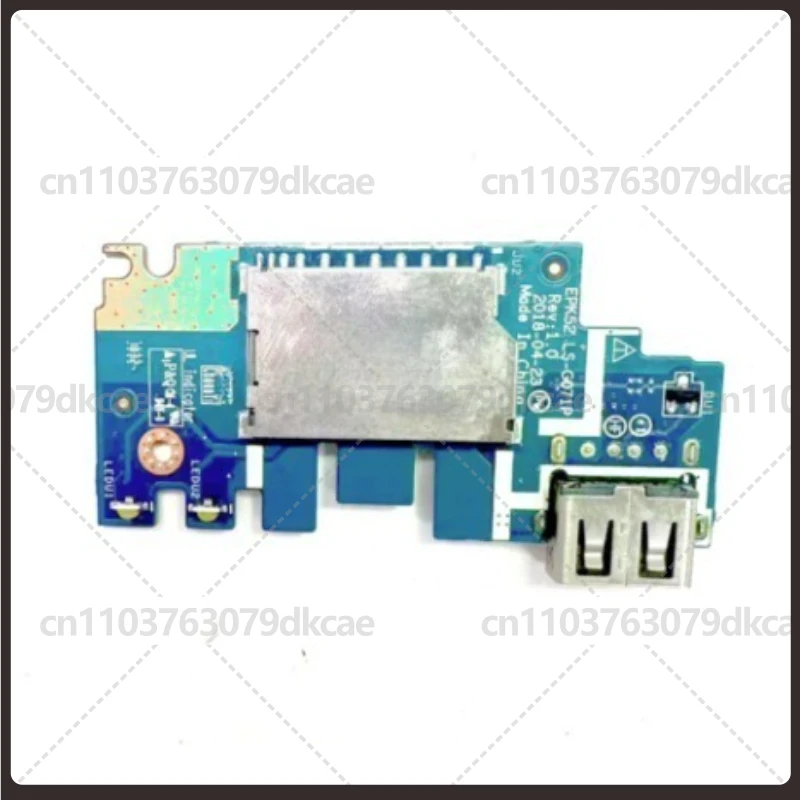 New Power Button Board for HP 15-DA 15-DB 250 255 G7 SD Card Reader USB Small Board LS-G071P
