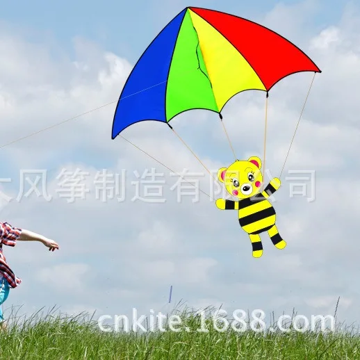 Weifang Kites Funny Parachute Kites Children's Animal Cartoon Kites Easy to Fly Kids Birthday Gift