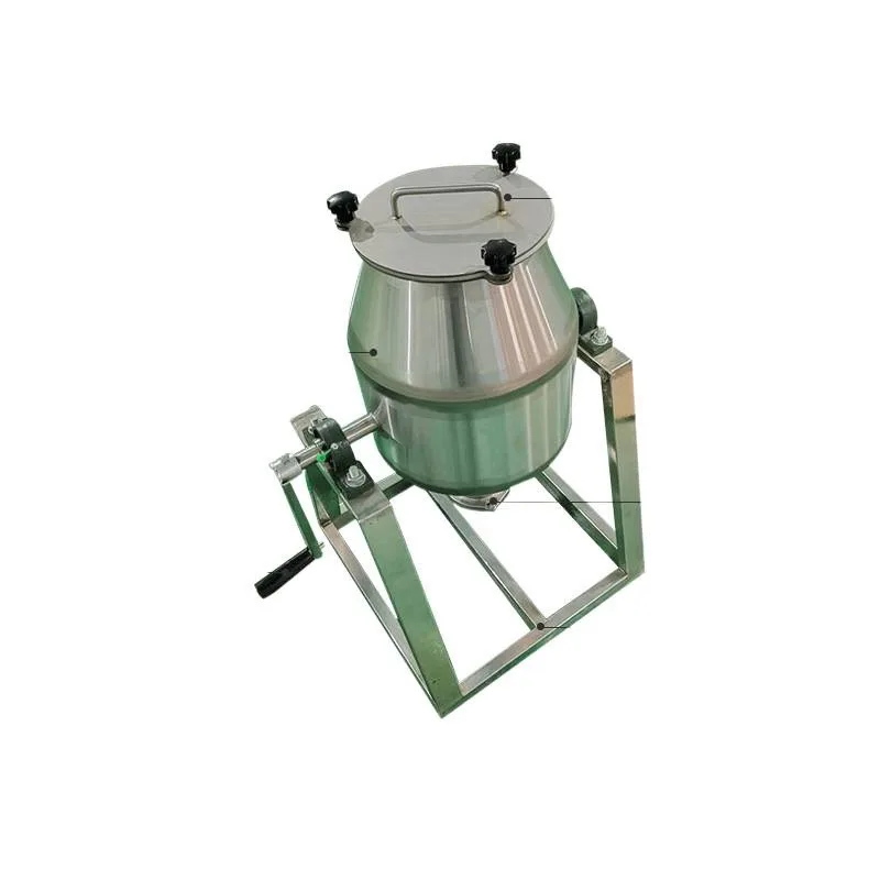 Manual Small Powder Mixing Machine – Nutrition & Animal Feed Powder Mixer, Commercial & Home Food Blender