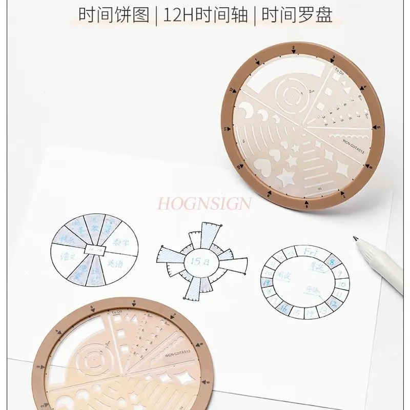 1 قطعة قالب دوار حاكم المجلات الملحقات لتقوم بها بنفسك حاكم متعدد الوظائف للطلاب