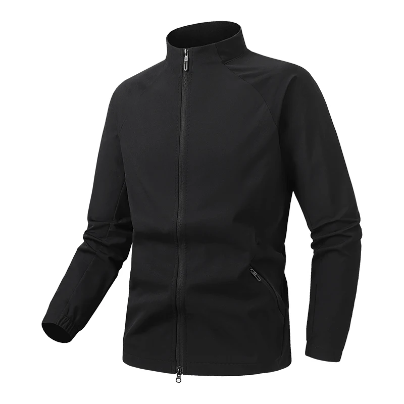 

Men's Stand Collar Windproof Sports Jacket - Spring, Autumn & Winter Cycling, Running & Outdoor Fitness Casual Outerwear