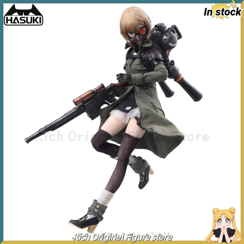 

【In Stock】Original LYNXPULSE HASUKI Pocket Art PA001 EMILIA Completed 1/12 Action Figure Model Toys