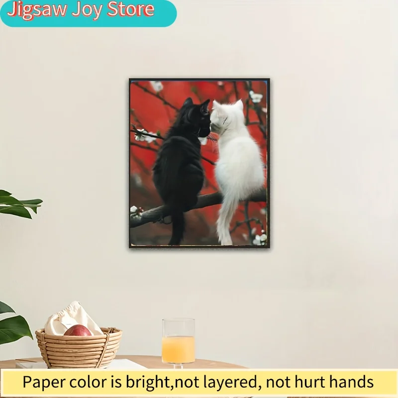 1박스 미니 퍼즐 (성인용) - 로맨틱한 장면 & 감동적인 예술, 휴대용 수집품, 중급 수준