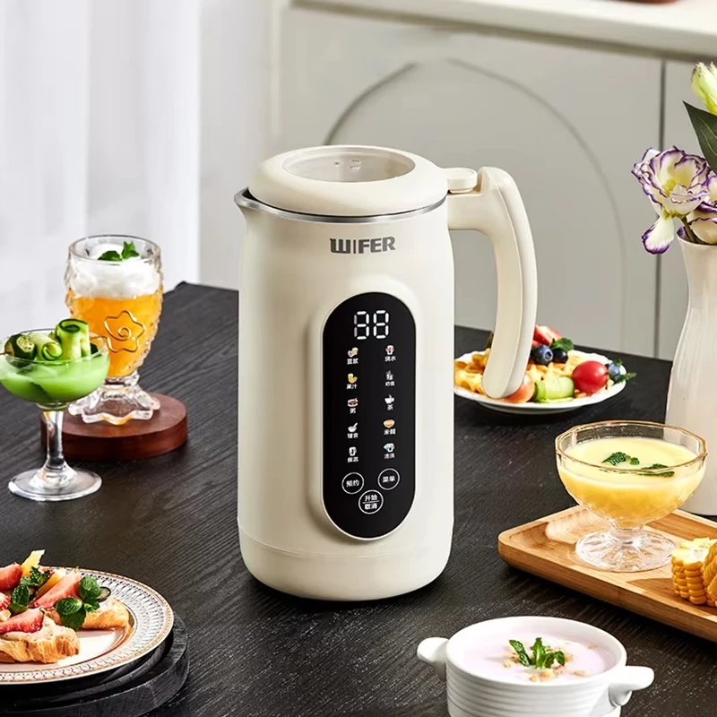 Presse-agrumes multifonctionnel 220V, Machine à lait de soja, mélangeur électrique, Machine à briser les murs, petit déjeuner pour soja