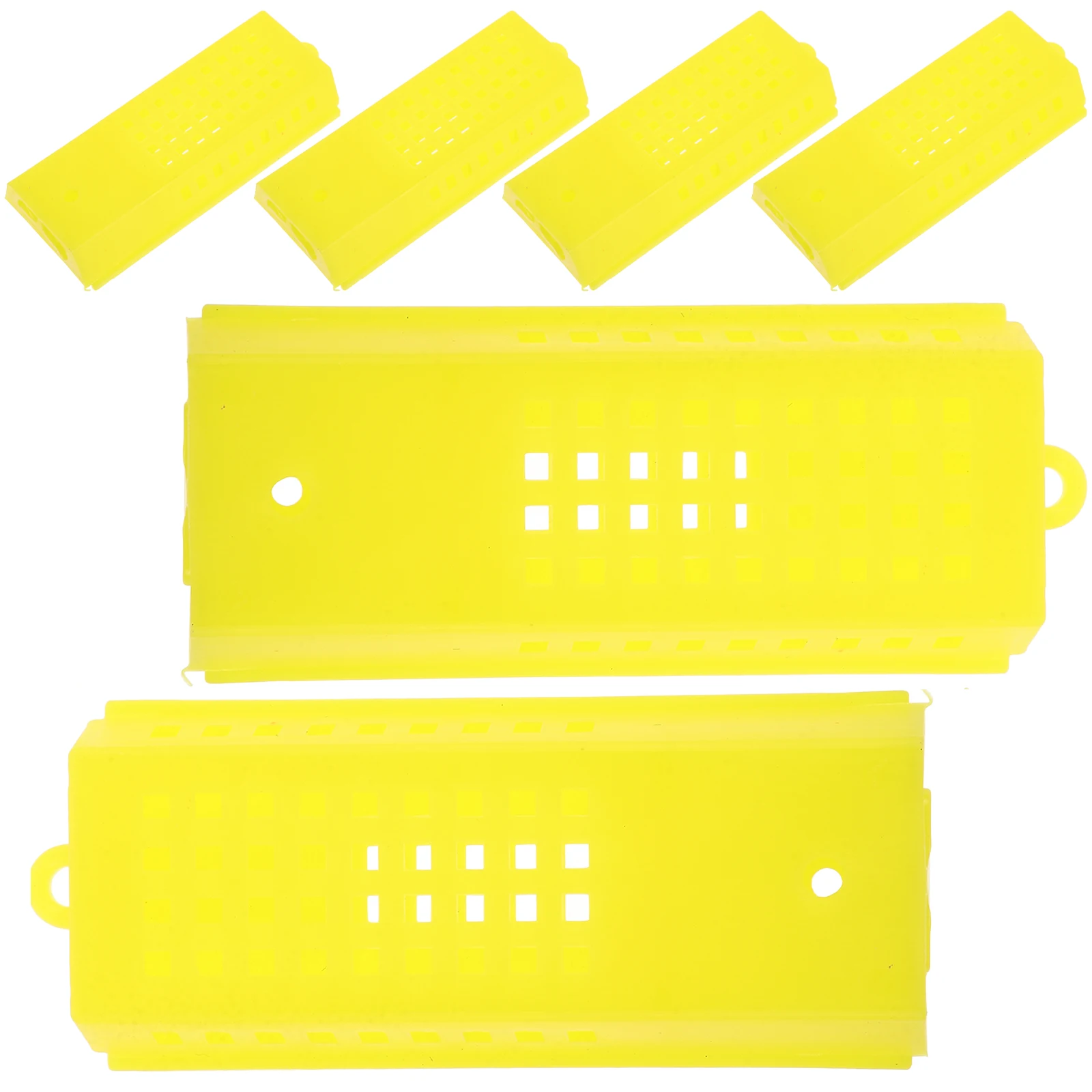 

10pcs Bee Cage Beehives Holder Protective Breeding Cell Rearing Anti Biting Tools Equipment