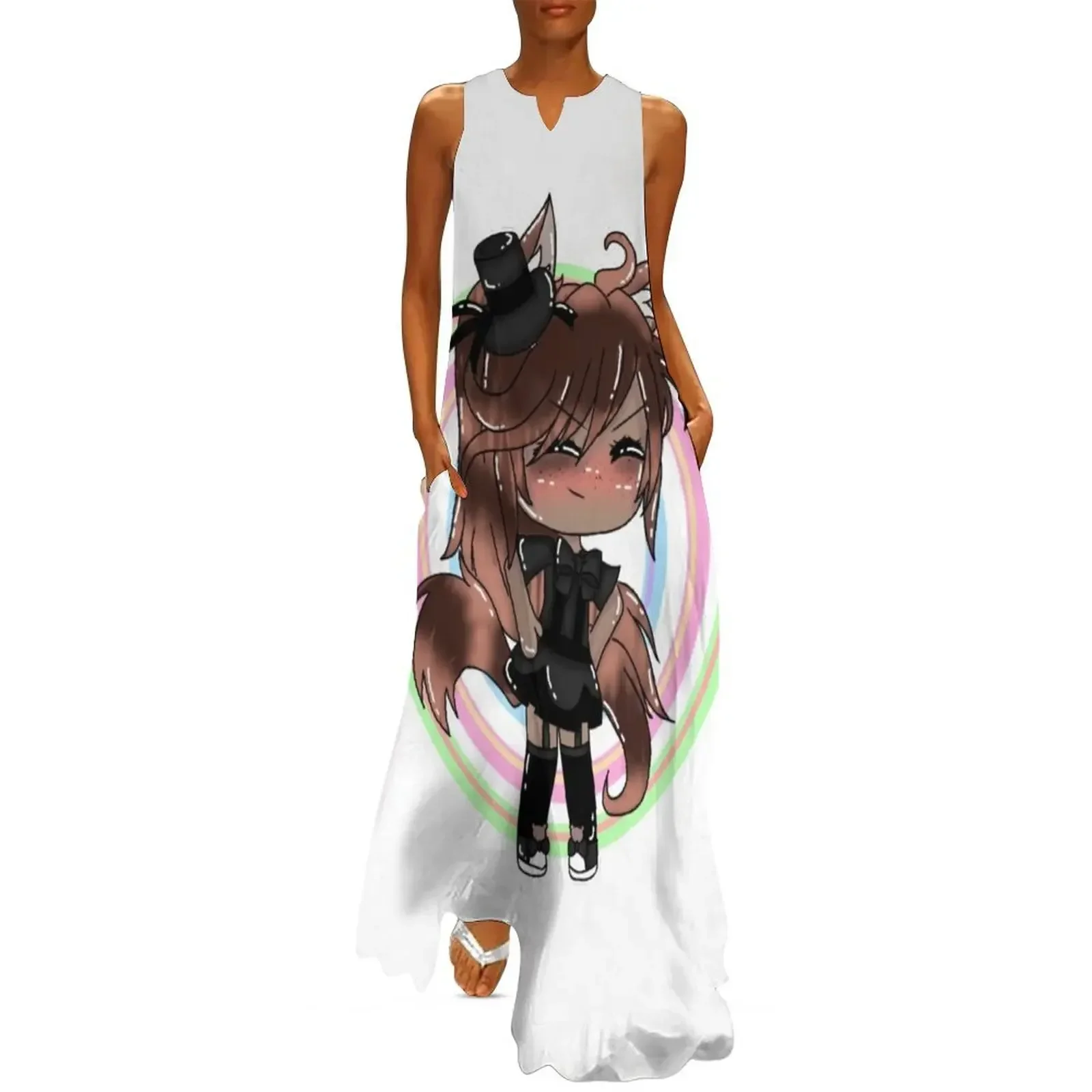 

Lisa bad girl, Gacha Life, Gacha Club Long Dress elegant women's dresses sale Dress