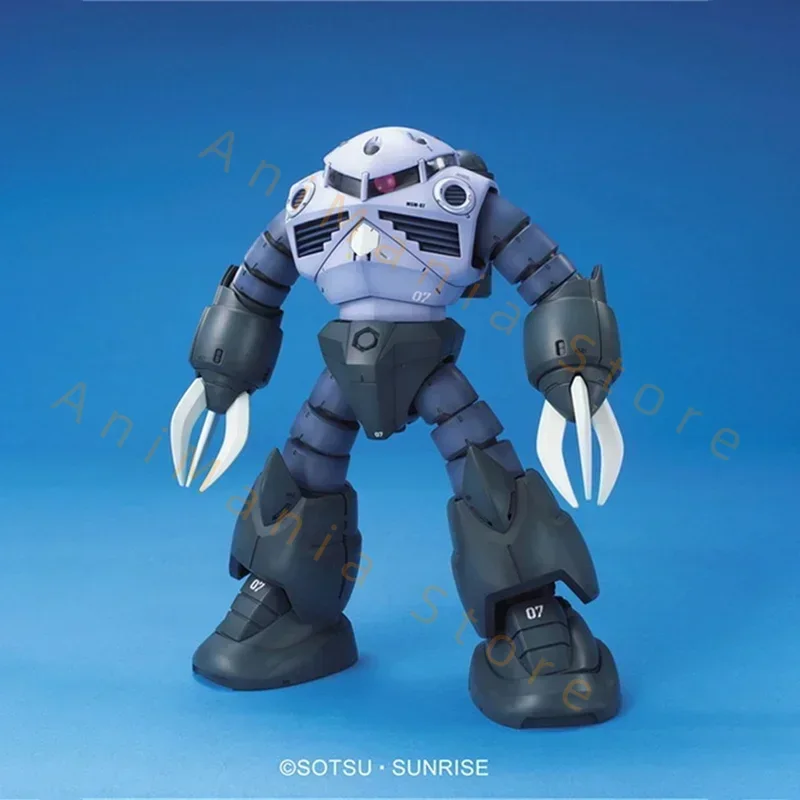 バンダイオリジナルガンプラモデルキットアニメフィギュア 1/100 MG MSM-07 Z`Gok アクションフィギュアグッズ装飾品おもちゃギフト子供のための