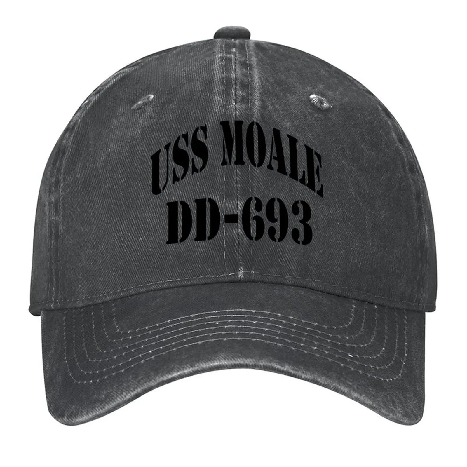 

USS MOALE (DD-693) КОРАБЛЬНЫЙ МАГАЗИН Бейсболка Новая шляпа Кепки на заказ Рождественская шляпа Дизайнерская шляпа Мужская одежда для гольфа Женская