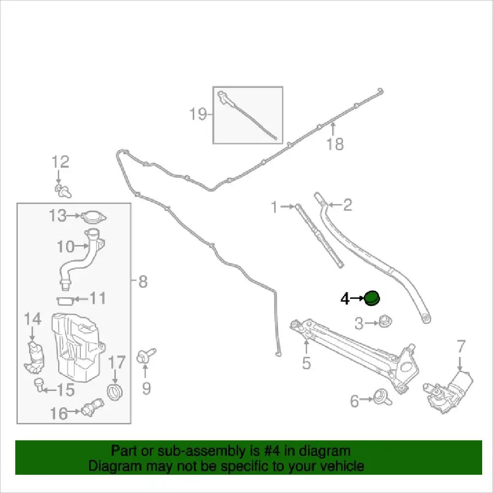 Capuchon de bras d\'essuie-glace pour Opel Astra H, couvercle de protection de 2,2 à vis à écrou, remplacement 2004, 2005, 2006, 2007, 2008, 2009,