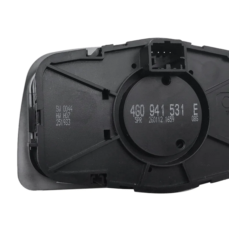 ABGR-Car داش المصباح الضباب مفتاح الإضاءة 4G0-941-531-E ل A6 RS7 2012-2018 متعدد التحكم التبديل مصباح وقوف السيارات 4GD941531E