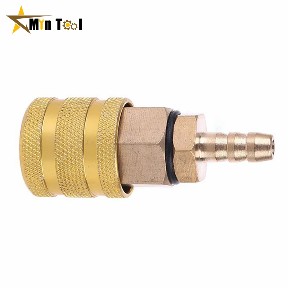 6mm/ 8mm Car Tire Valve Clip Pump Nozzle Clamp Solid Brass Connector Air Chuck Inflator Pump Adapter Hardware Accessories