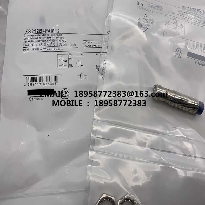 

sensor XS212B4PAM12 XS212B4NAM12 XS212B4PBM12 XS112B3NAM12