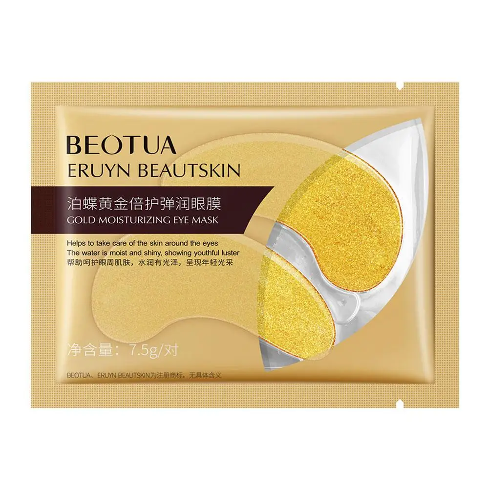 1 Pc คริสตัล Collagen Gold Powder Eye Anti-aging Dark Circles สิวแพทช์ความงามสําหรับ Eye Skin Care เครื่องสําอางเกาหลี A3f7