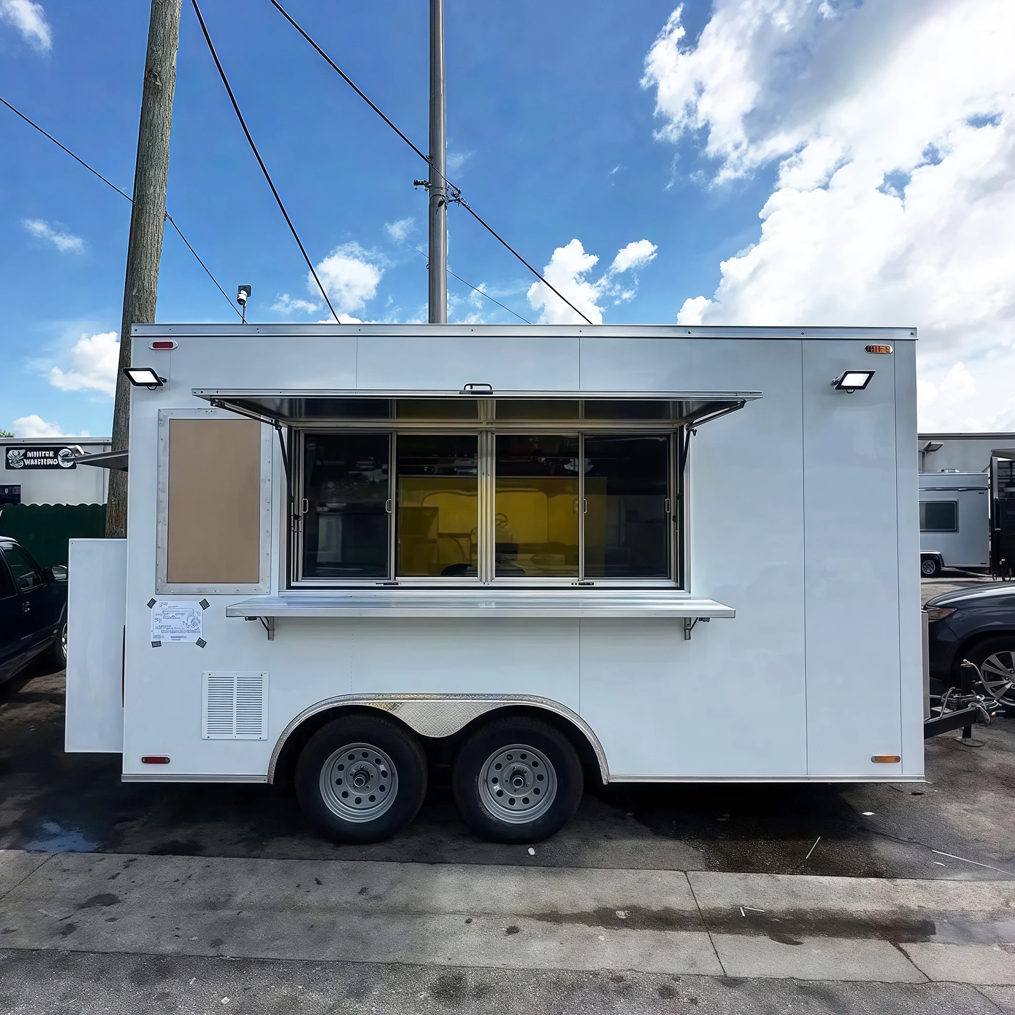 

Preferential Price Food Trailer Convenient Mobile Food Trailer Cheap Mobile Truck Fast Food Trailer With CE